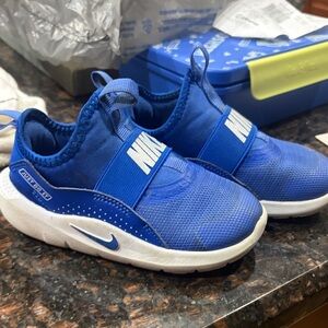 Nike Kids Royal Blue Slip-On Sneakers